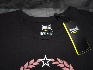 T-shirt Everlast damski XS Nowy Czarny 