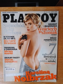 Playboy 02/2009 Luty - Karolina Nolbrzak