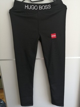 Legginsy Hugo Boss czarne 