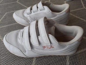 buty Fila rozmiar 35 Orbit M Velcro White-Peach