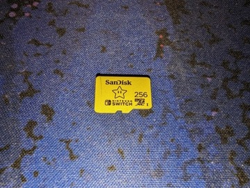 Oryginalna karta microSD Mario Star do Switcha 256