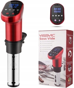 Podgrzewacz Próżniowy Sous Vide YISSVIC Red 1200W