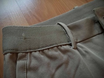 Spodnie Męskie Beżowe - RESERVED Slim Fit - roz.29