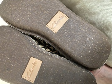 Clarks Półbuty Funny Dream Suede r37 panterka