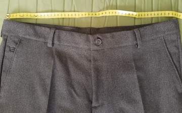 Spodnie Męskie Biznesowe - Regular Fit, Rozmiar 56
