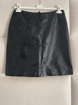 Spódnica H&M 38 M skóra lakierowana zara mohito