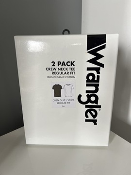 Wrangler T-shirt dwupak koszulka męska 2 sztuki M