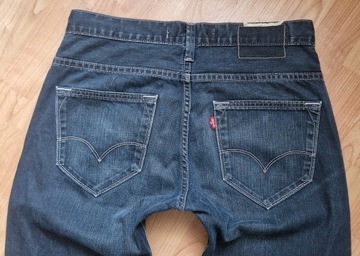 Spodnie męskie jeans Levis 504 W30L34