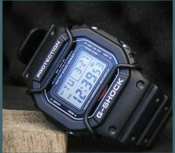 Bullbar Casio G-shock Gw5600 Dw5600 czarny czerwon