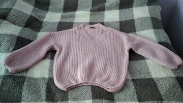 Różowy sweter Mohito nienoszony bez metki L