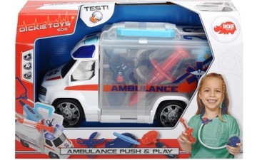 Dickie Toys SOS Ambulans z zestawem lekarskim