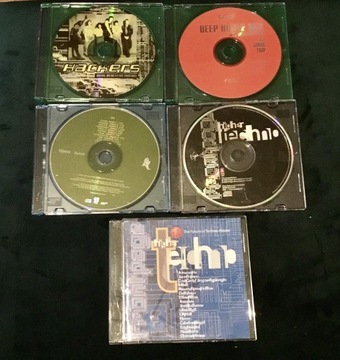 Higher Techno 2CD +3 inne CD muzyka elektroniczna