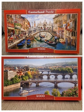 Puzzle Castorland 4000 2szt Charms of Venice,Praga