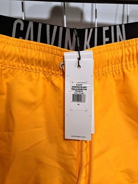 Szorty Kąpielowe Calvin Klein z podwójną gumką XL