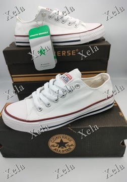 Promocja! Trampki Converse białe r.45