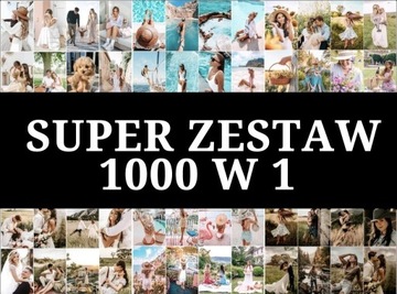 Presety Adobe lightroom Super Zestaw 1000+ 