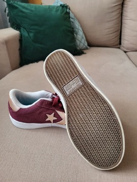 Trampki sneakersy burgund Converse 39