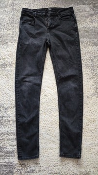 Spodnie jeansowe slim męskie 