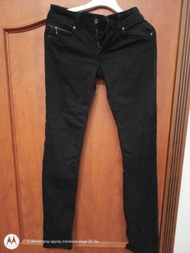 Jeansy Pepe Jeans r.28 czarne spodnie