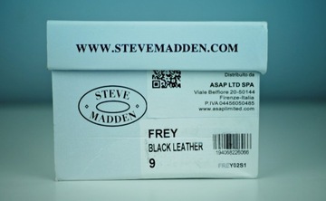 Skórzane czółenka damskie bez pięty Steve Madden 