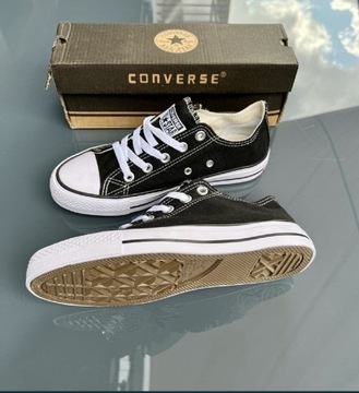 Promocja! Trampki Converse czarne r.39