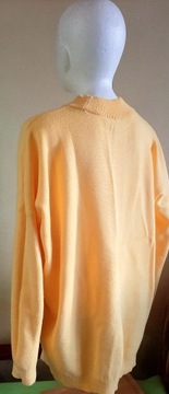 sweterek kobiecy, żółty słoneczny, L ( 42/44)