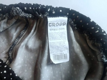 Cropp 38 czarne szorty w kropki nowe