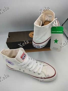 Promocja! Trampki Converse białe r.37