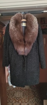 Futro futerko lis karakuł Persian coat jacket nowe