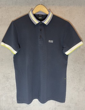 Hugo Boss T-shirt polo męskie granatowe rozmiar M