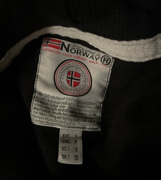 Bluza czarna Geographical Norway rozm. S okazja