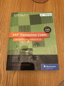 SAP Transaction Codes | SAP Press