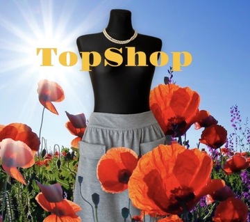 Piękna spódnica damska z kieszeniami Topshop M