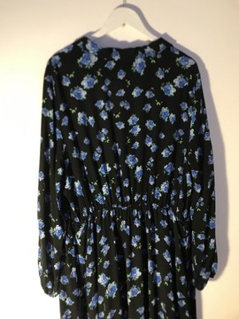 Sukienka oversize w kwiaty Dunnes rozm. 4XL - 48