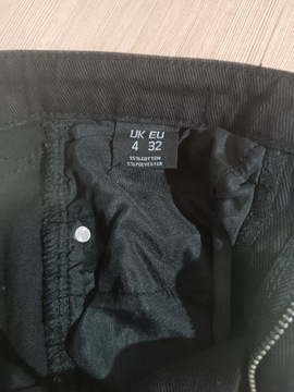 Czarna jeansowa spódnica Pretty Little Thing 32/34