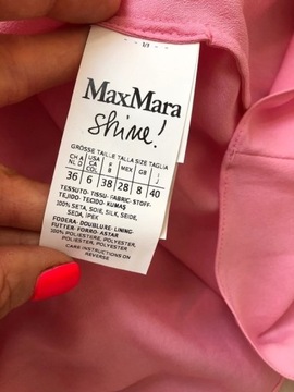 Sukienka Max Mara Shine jedwab! j. Pinko Zara Kors