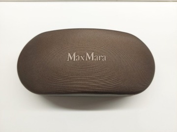 MAX MARA - Duże Nowe Twarde etui na okulary