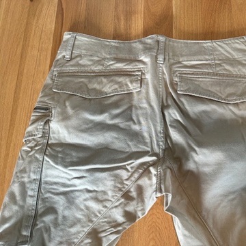 spodnie bojówki G-Star RAW 36/30 beżowe