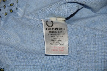 FRED PERRY - Koszula z długim rękawem S slim fit 