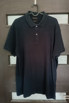 Koszulka Polo Massimo Dutti XL Ciemny Granat