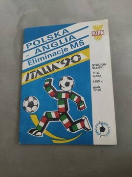 Program Polska-Anglia 1989