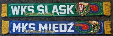 Szal Miedz Śląsk Motor Lechia Promień firma OK