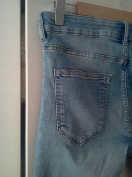 H&M skinny fit spodnie Jeansy 38 M