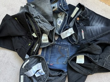 Nike Diesel Lee Levis Wrangler Adidas 8 szt XS/S