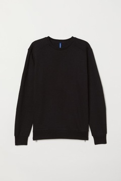 Sweter H&M w strukturalny splot rozmiar M