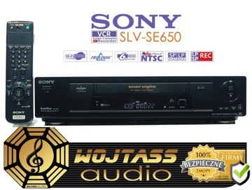 Magnetowid Sony SLV-SE650 6-głowic VHS NTSC VCR 