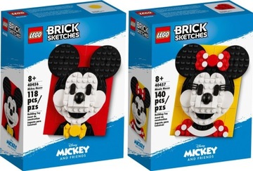 LEGO 40456 40457 Myszka Miki i Minnie / wys 24h