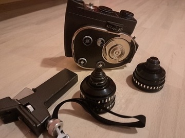 Kamera 8mm KBAPU 8mm + 2 obiektywy 