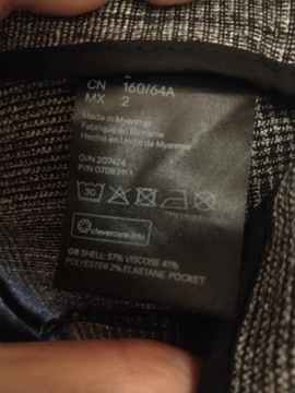 Spodnie w kratkę H&M