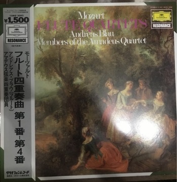Mozart - Flute Quartets, Deutsche Grammophon; 1978